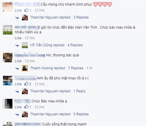 Xot xa hinh anh nghe si Han Van Tinh tren giuong benh-Hinh-4